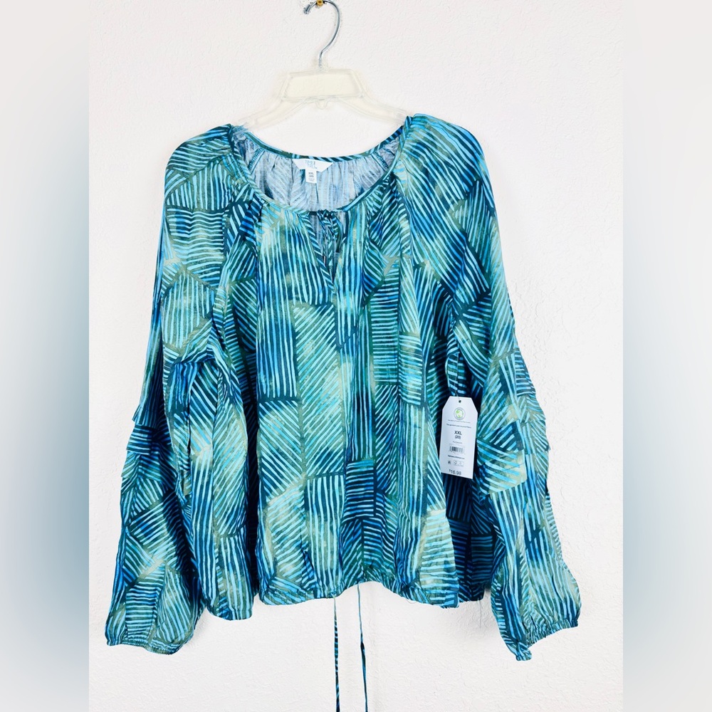 Women’s Blue Blouse XXL